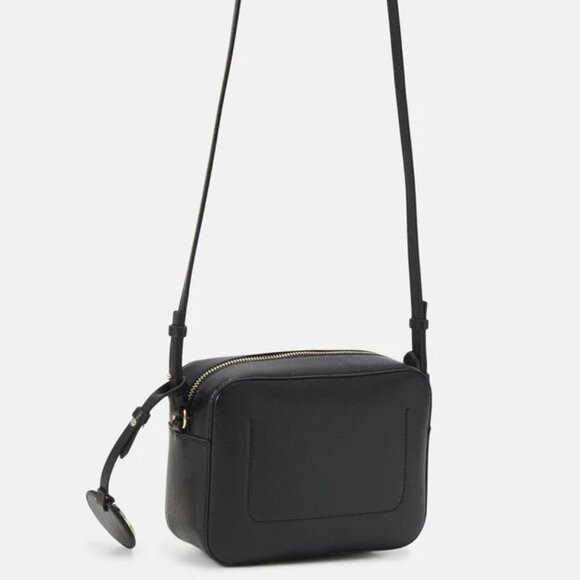 Emporio Armani Black Logo Printed Camera Bag - Picture 15 of 15